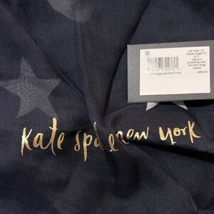 Kate Spade Blazer Blue Star Scarf